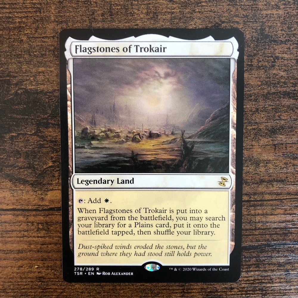Magic the Gathering MTG Time Spiral Remastered
Flagstones of Trokair NM